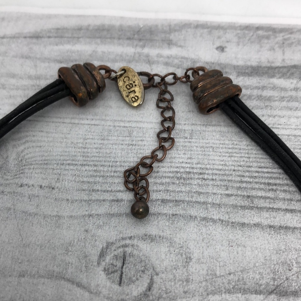 Cara Ny Rustic Artisan Style Statement Necklace - image 3